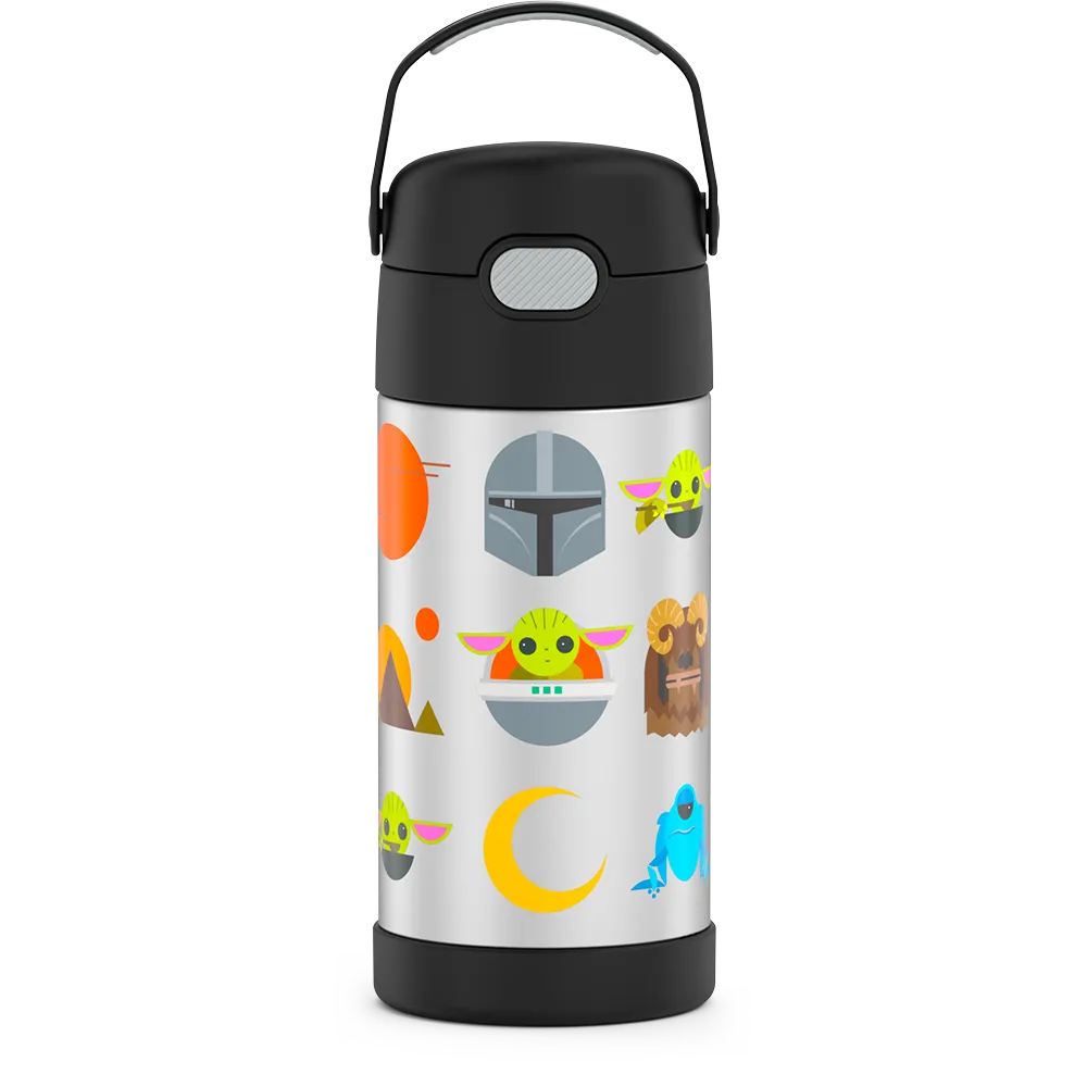 12oz FUNTAINER® WATER BOTTLE THE MANDALORIAN™