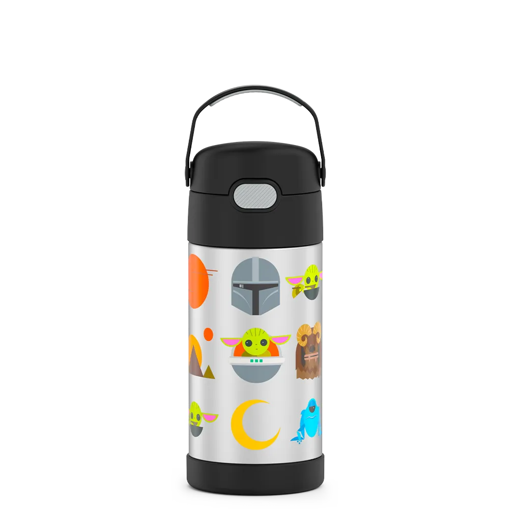 12oz FUNTAINER® WATER BOTTLE THE MANDALORIAN™