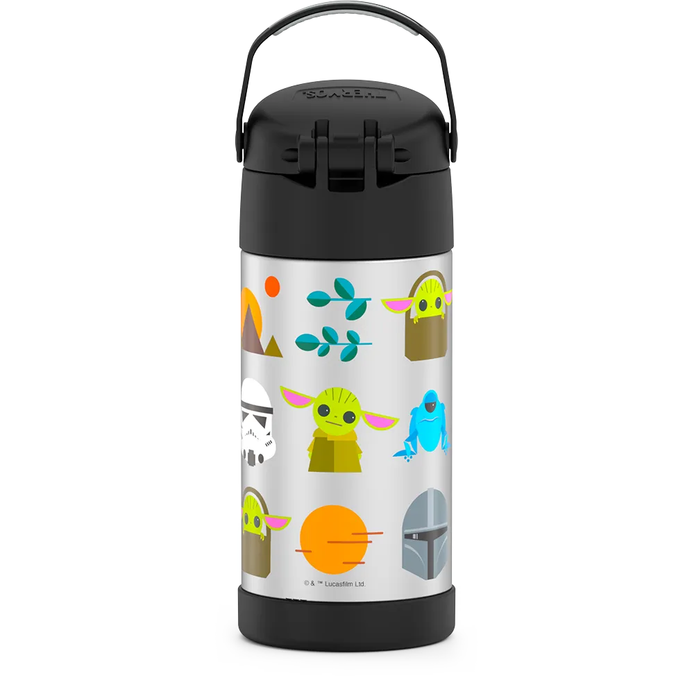 12oz FUNTAINER® WATER BOTTLE THE MANDALORIAN™