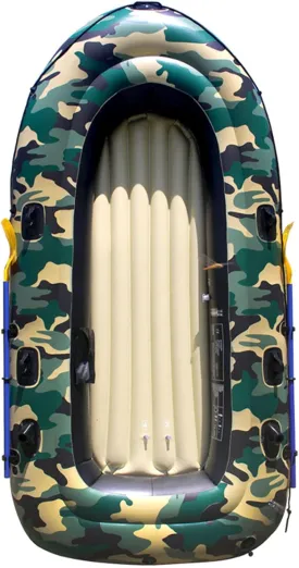 13 Person Thicken Raft Kayak Assault Rubber Boats, WearResisting Hovercraft Dinghies Fishing, Entertainment Inflatable Boat