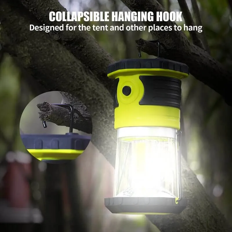1800 Lumens COB Battery Portable Camping Lantern