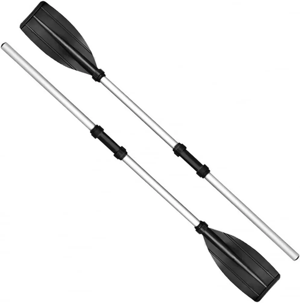 2pcs Kayak Paddles, Aluminum Oars for Canoe Kayak Rowing Boats, Detachable and Adjusted Layout, Rafting Paddle, Ideal for Canoes, Competitive Boats