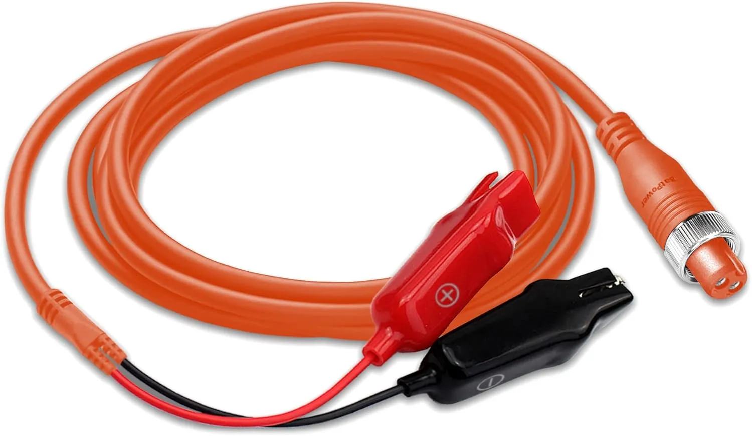 6.6FT-18FT ProM Electric Fishing Reel Battery Power Cable for Miya Epoch Command Electric Reel Battery Power Cable Cord 2M-5.5M