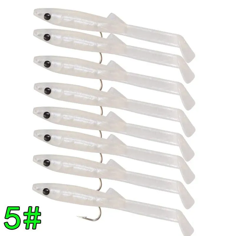 Afishlure Soft Eels (8-Pack, 65mm / 2.5in) - Similar to Raglou