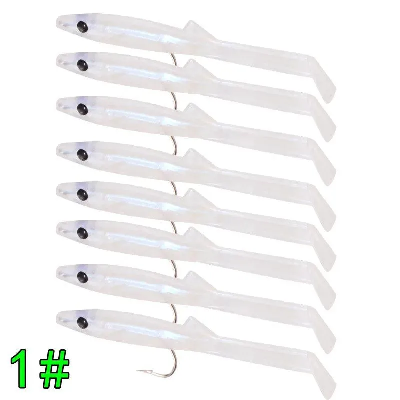 Afishlure Soft Eels (8-Pack, 65mm / 2.5in) - Similar to Raglou
