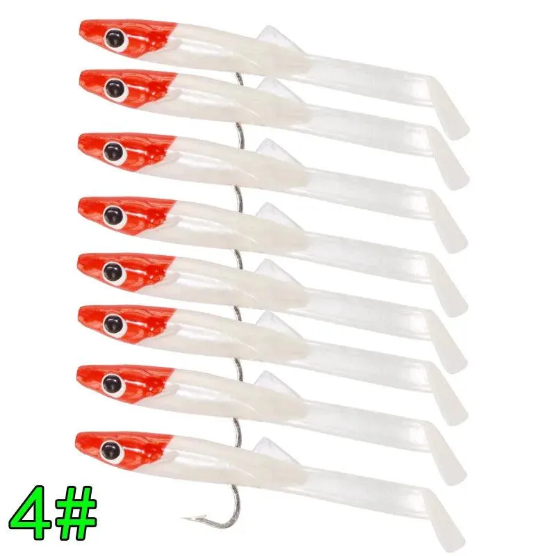 Afishlure Soft Eels (8-Pack, 65mm / 2.5in) - Similar to Raglou