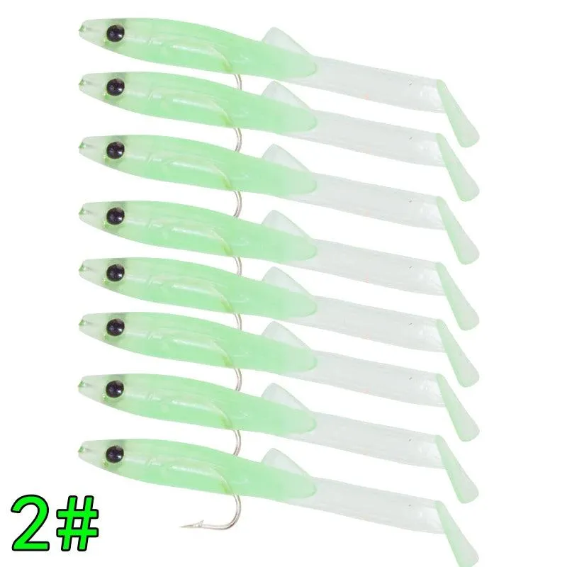 Afishlure Soft Eels (8-Pack, 65mm / 2.5in) - Similar to Raglou