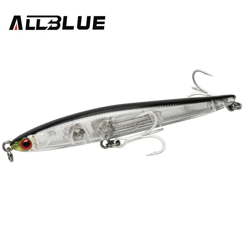 ALLBLUE SPEAR 90 Fishing Lure Stick 90mm/9g Sinking Pencil Longcast Shad 3D Eyes Tungsten Artificial Bait Bass Pike Tackle