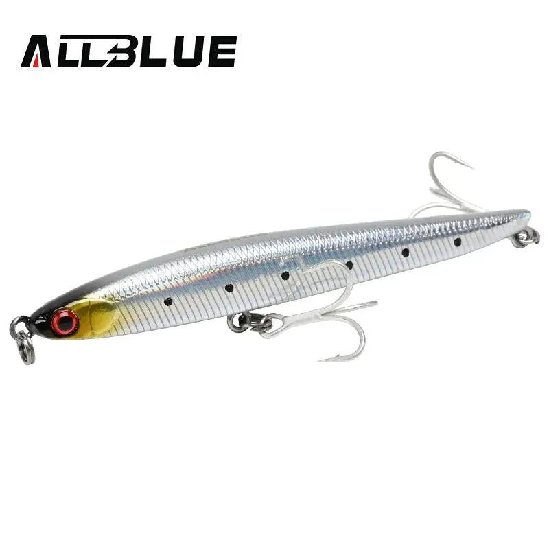 ALLBLUE SPEAR 90 Fishing Lure Stick 90mm/9g Sinking Pencil Longcast Shad 3D Eyes Tungsten Artificial Bait Bass Pike Tackle