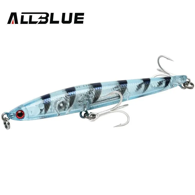ALLBLUE SPEAR 90 Fishing Lure Stick 90mm/9g Sinking Pencil Longcast Shad 3D Eyes Tungsten Artificial Bait Bass Pike Tackle