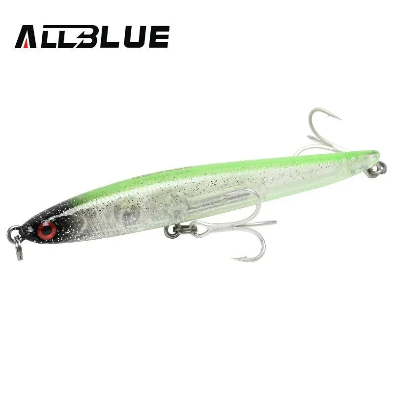 ALLBLUE SPEAR 90 Fishing Lure Stick 90mm/9g Sinking Pencil Longcast Shad 3D Eyes Tungsten Artificial Bait Bass Pike Tackle