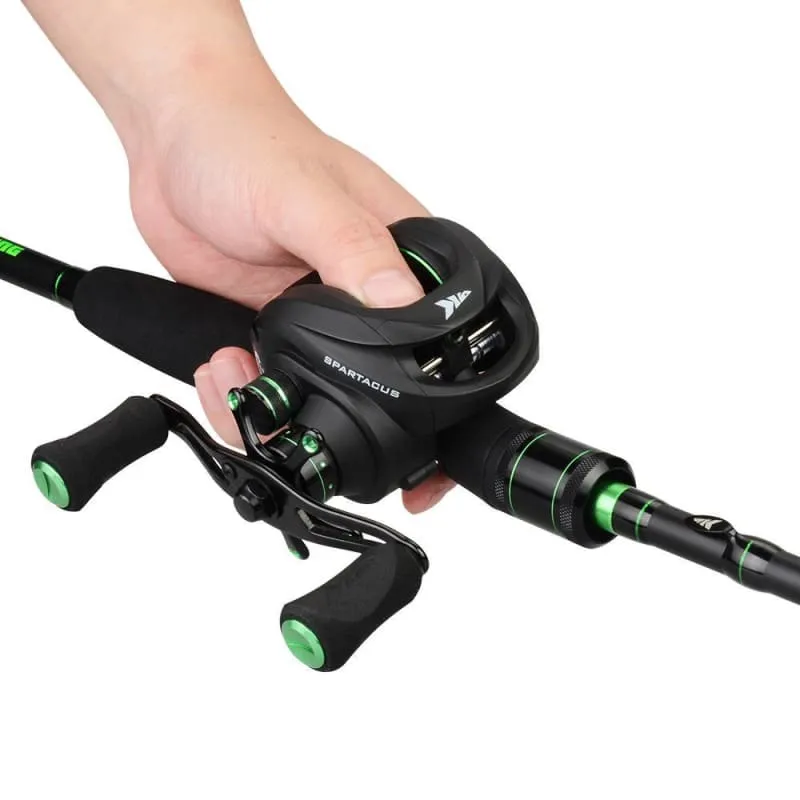 Bait Casting Reel with Dual Brake System for Fishing