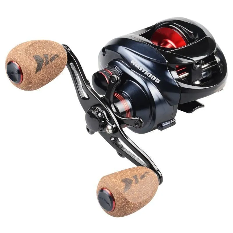Bait Casting Reel with Dual Brake System for Fishing