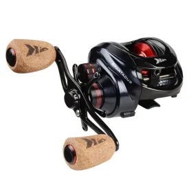 Bait Casting Reel with Dual Brake System for Fishing