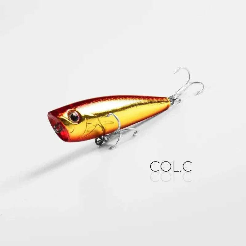BearKing Popper Lures 60mm, 7.0g Wide Wave Motion