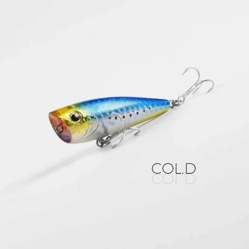 BearKing Popper Lures 60mm, 7.0g Wide Wave Motion