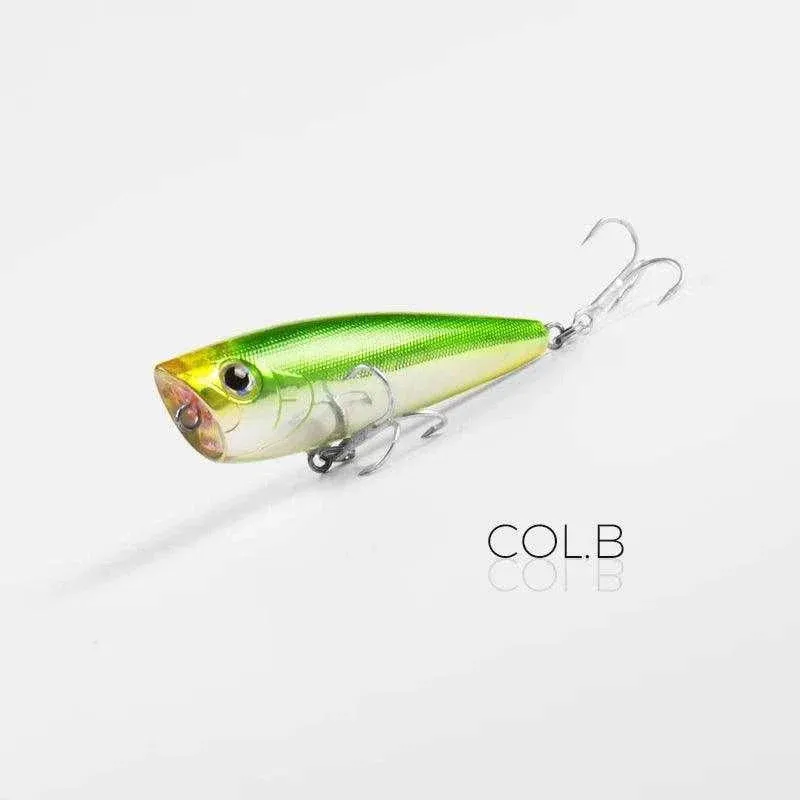 BearKing Popper Lures 60mm, 7.0g Wide Wave Motion