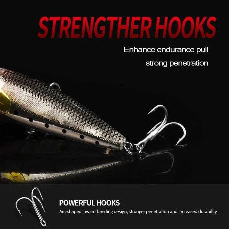 BearKing Popper Lures 60mm, 7.0g Wide Wave Motion