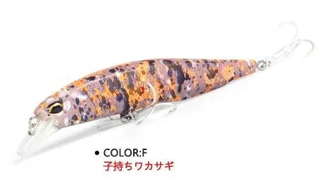 Bearking Retail fishing tackle   A  fishing lures hard bait 5color for choose 100mm 14.5g  minnow,quality professional minnow