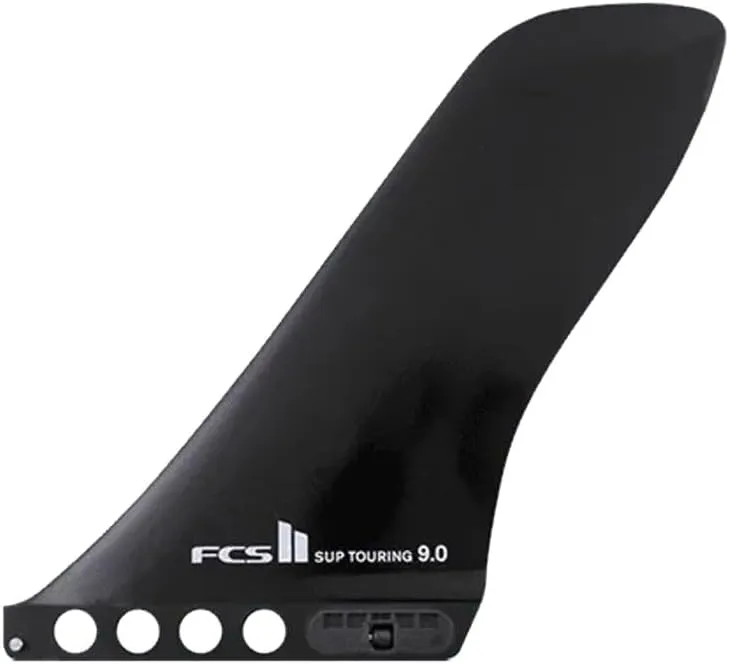 Boardworks FCS II 9" Toolless Touring Fin - Quick-Connect Feature - Durable - Black - 9'