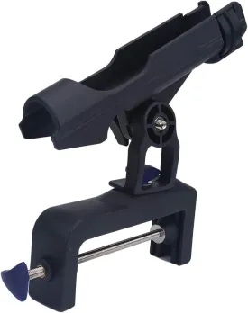 Boat Fishing Support Made of High Dense Nylon, Strong Clip, Rotatable Head, Lightweight and Portable, Reduces Fatigue for Long Time Fishing, Suitable for Raft Boat Kayak,