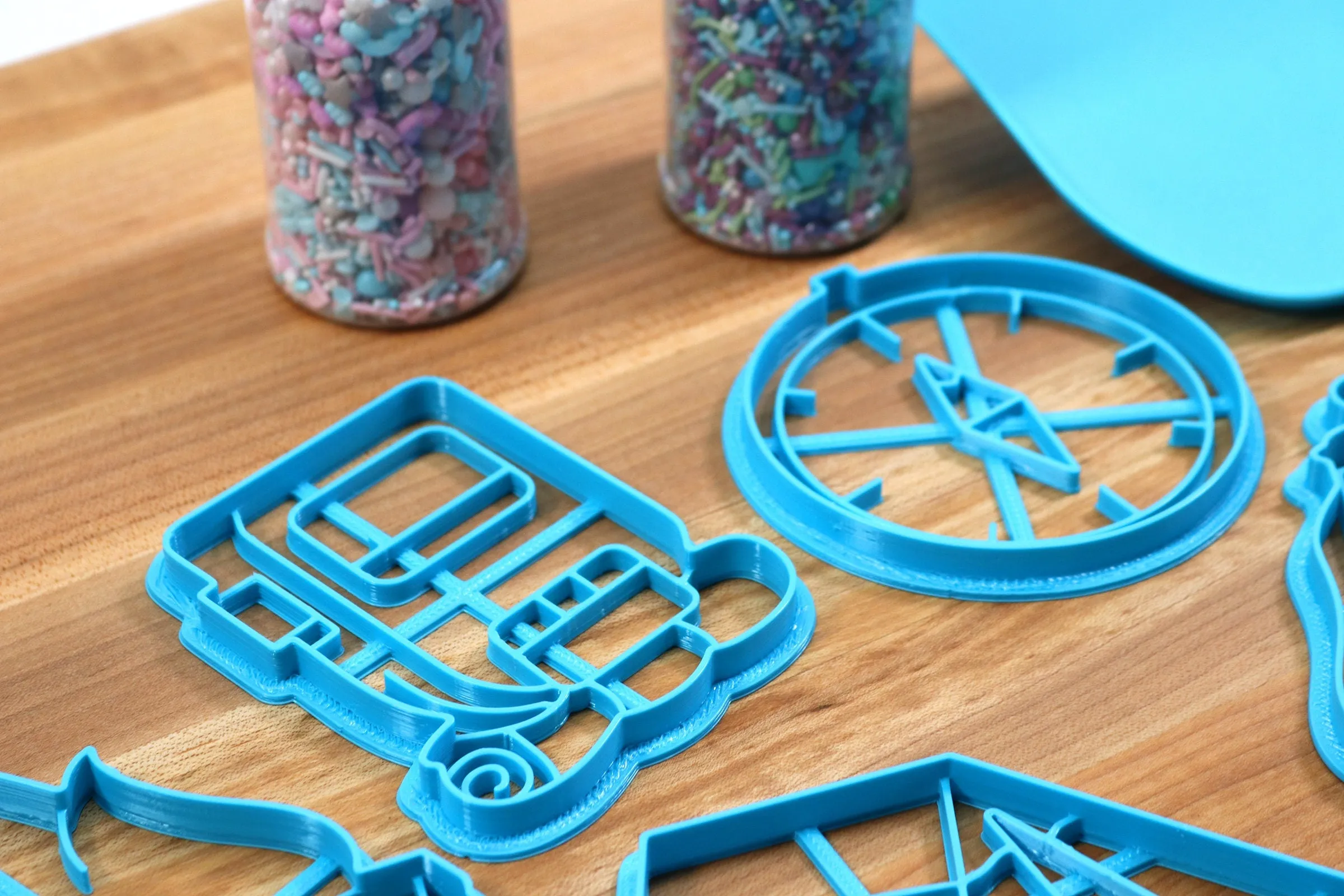 Camping Gear Cookie Cutters - Campfire, Camping Backpack, Camping Lantern, Camping Tent, Compass