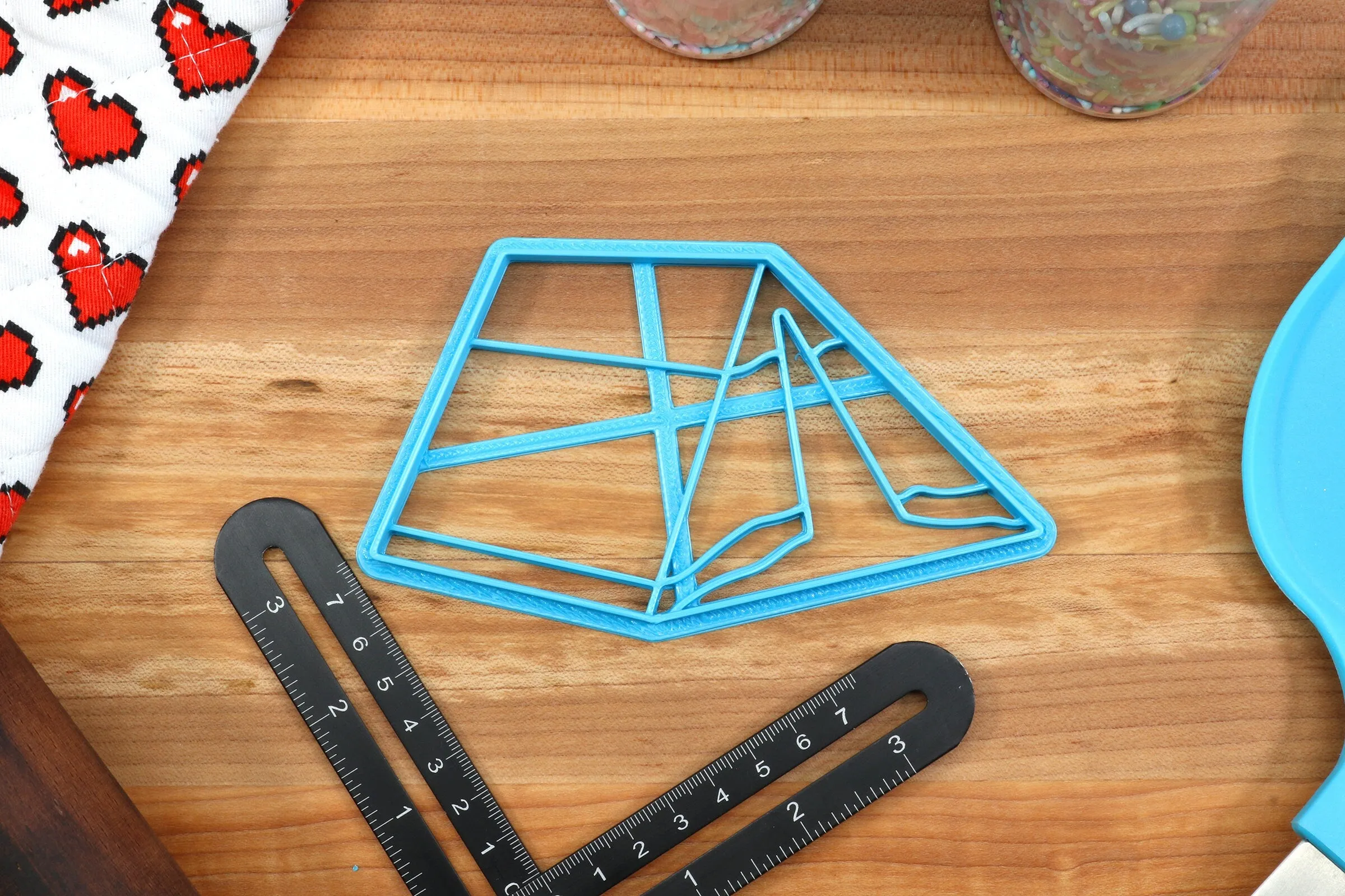 Camping Gear Cookie Cutters - Campfire, Camping Backpack, Camping Lantern, Camping Tent, Compass