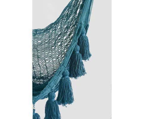Deluxe Extra Large Hammock Swing Chair Bondi Blue
