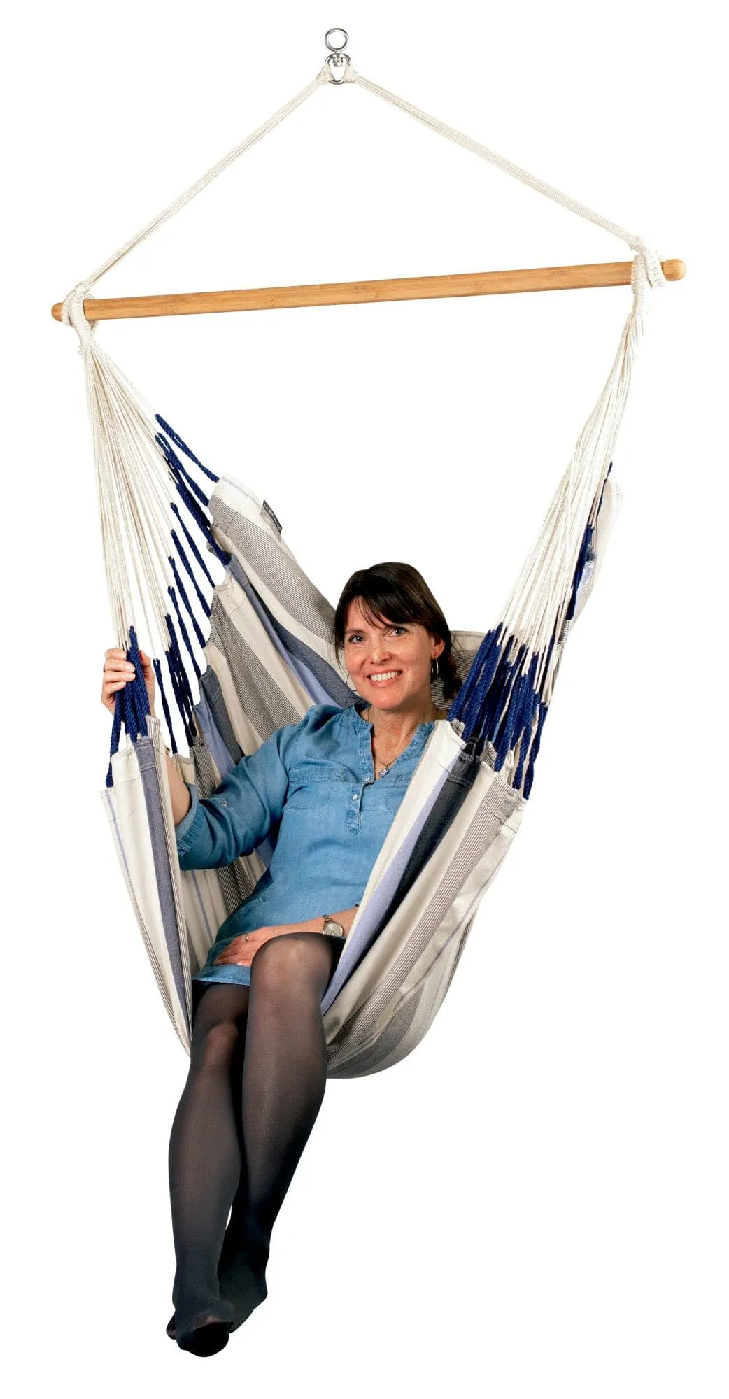 Domingo Sea Salt - Weather-Resistant Comfort Hammock Chair