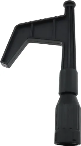 E-outstanding Boat Hook Attachment Detachable Nylon Boat Hook Nylon Hook Head Replacement Handy Hook Boating Accessories for Extension Pole, Black