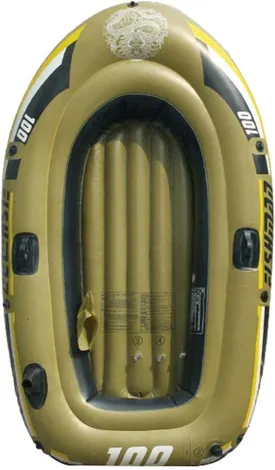 Foldable Inflatable Boat, Inflatable Rubber Boat, Thickened PVC Fishing Boat, Boat Drifting Ship for Parent Child Activities 190 * 98cm