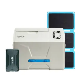 GoSun Chill Electric Cooler   30W Foldable Solar Panel Bundle