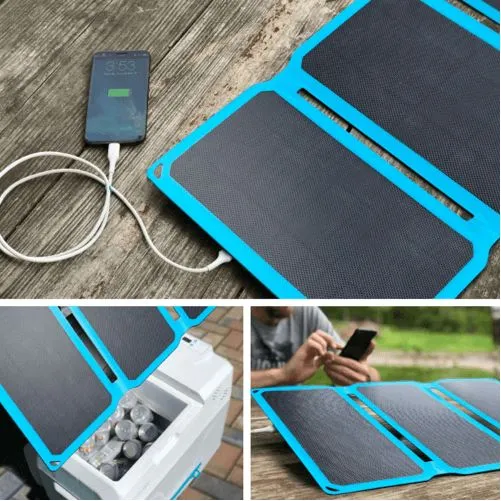 GoSun Chill Electric Cooler   30W Foldable Solar Panel Bundle