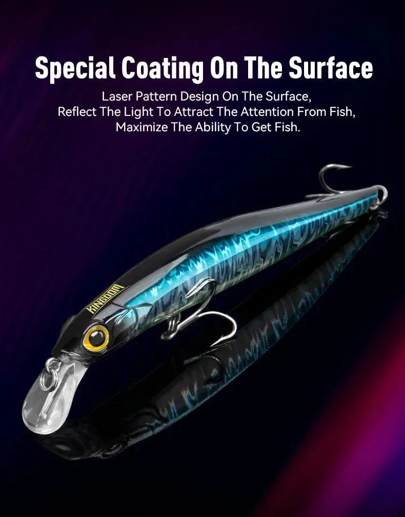 Kingdom Kingart Sinking Minnow 6g 9g 14g 18.6g