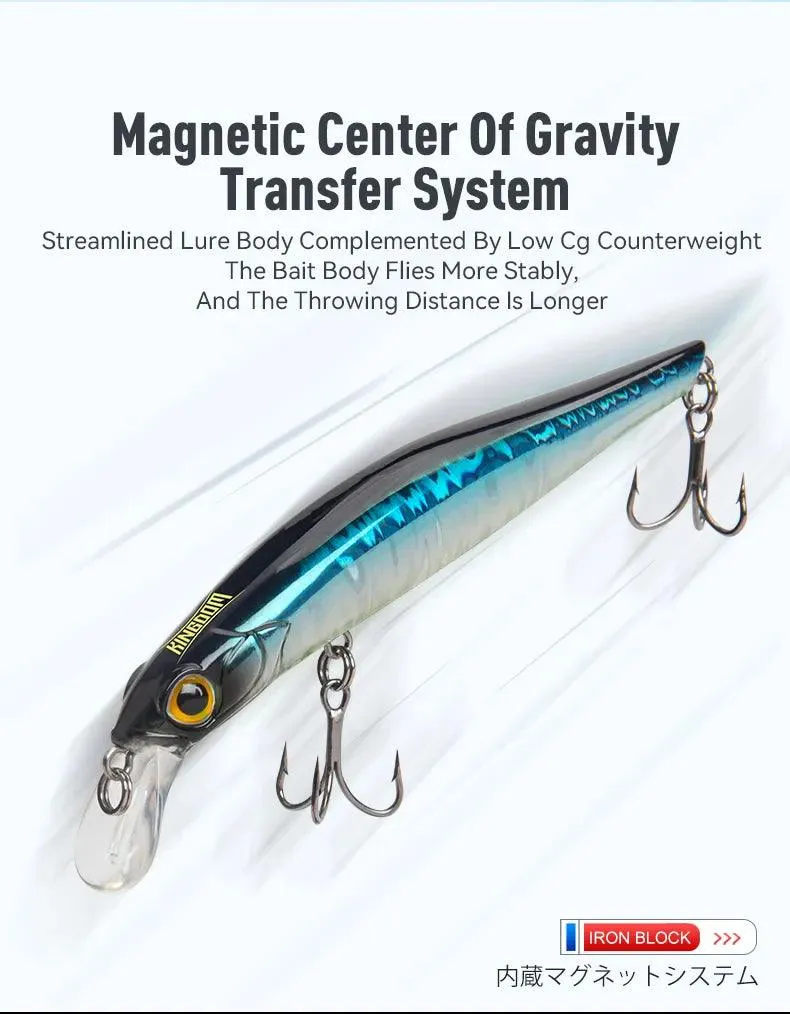 Kingdom Kingart Sinking Minnow 6g 9g 14g 18.6g