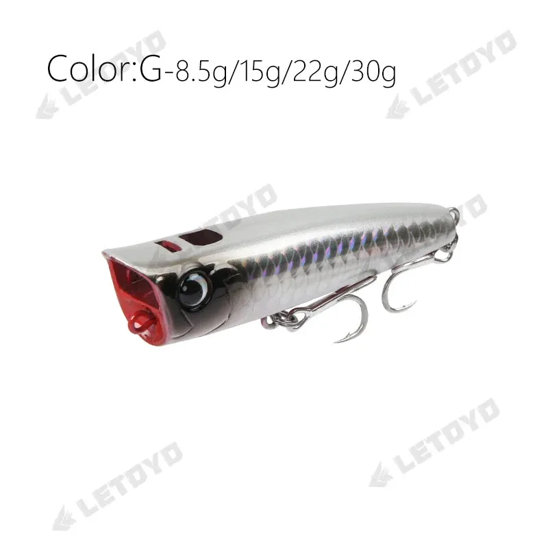 LETOYO Topwater Popper Fishing Lure - Dominate the Surface