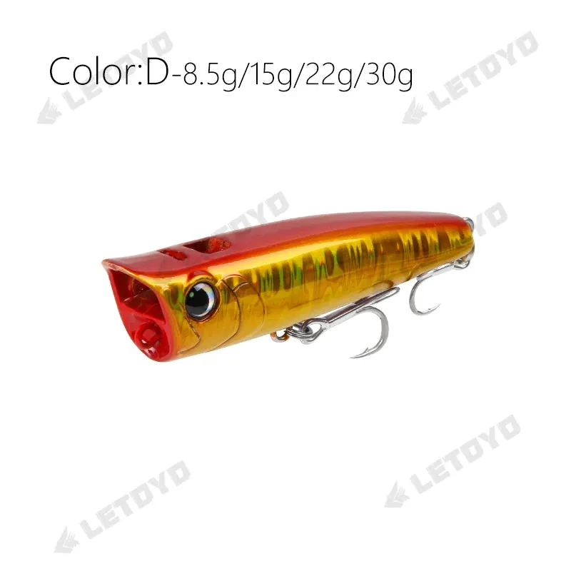 LETOYO Topwater Popper Fishing Lure - Dominate the Surface