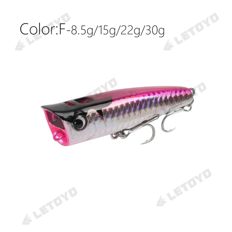 LETOYO Topwater Popper Fishing Lure - Dominate the Surface
