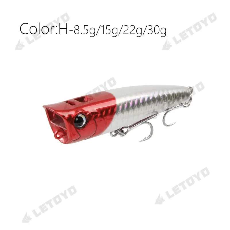 LETOYO Topwater Popper Fishing Lure - Dominate the Surface