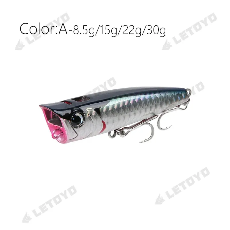 LETOYO Topwater Popper Fishing Lure - Dominate the Surface