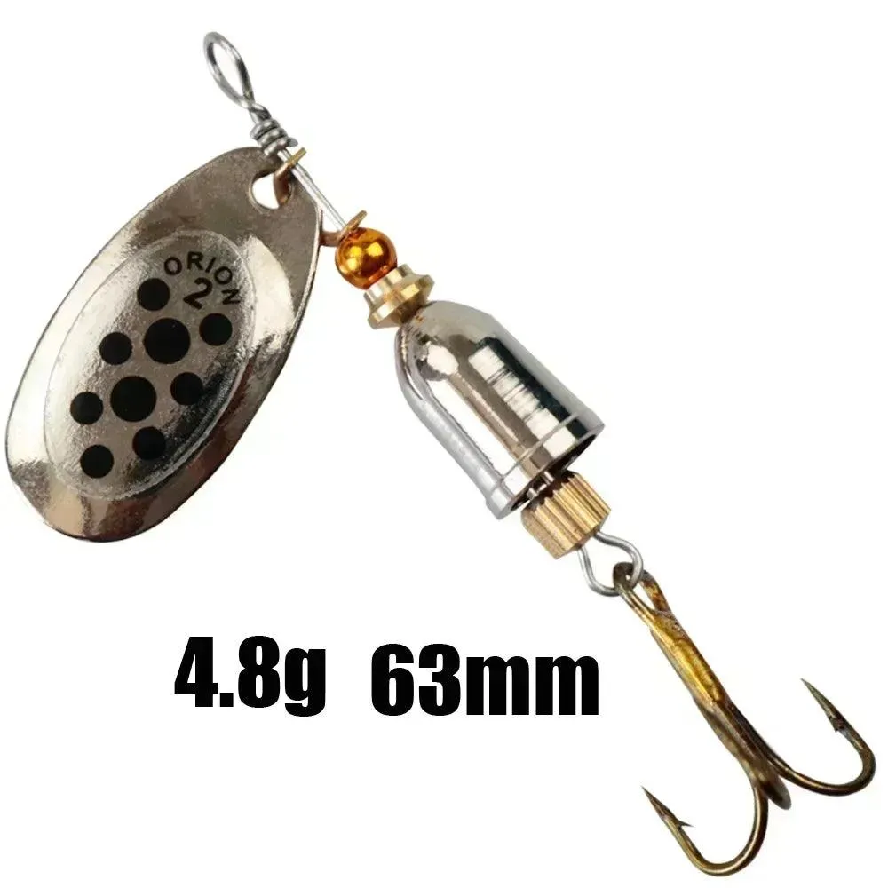 Luzhazer Rotating Spinnerbait With Feather Hooks 3.5g/4.5g/7g/9g/12g