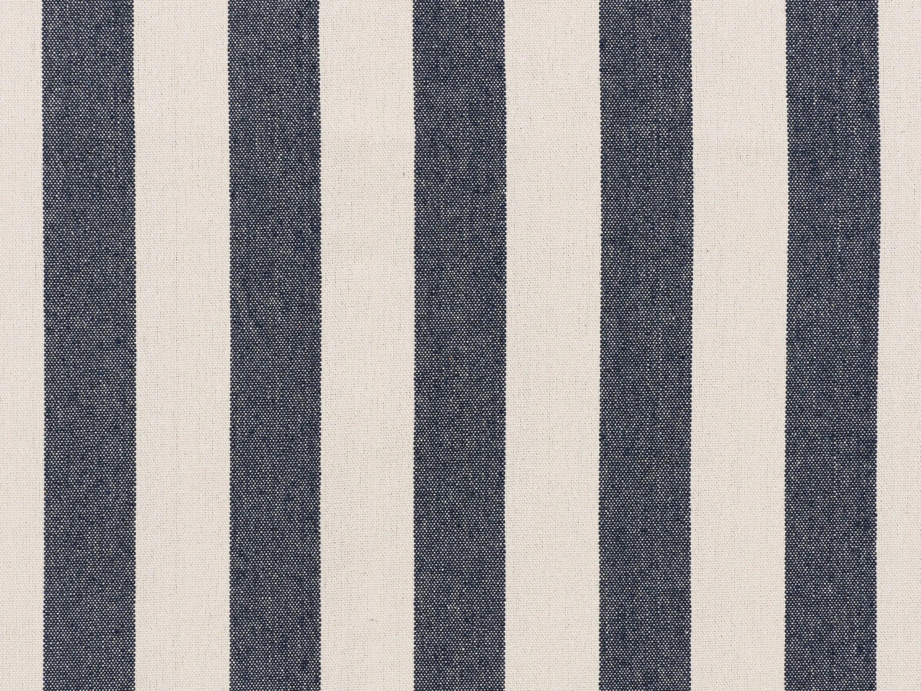 Navy Blue and White Hammock with Wood Stand