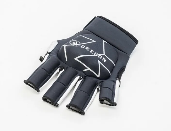 Oregon "Geometry" Navy left hand glove