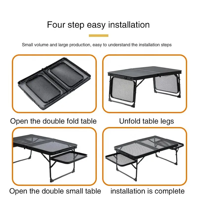 Outdoor Folding Mesh Table