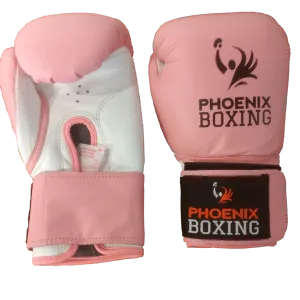 Pink  PHOENIX BOXING Super Bag Gloves   (10 oz, 12 oz)