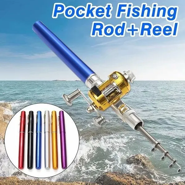 Portable Pocket Fishing Rod