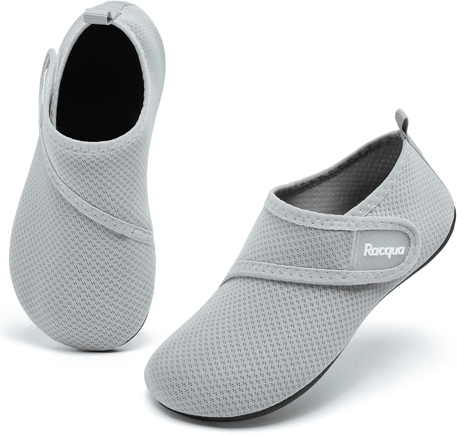 Racqua Toddler Kids Water Shoes Quick Dry Swim Shoes Lightweigh Beach Pool Aqua Shoes for Boy's Girl's (Toddler/Little/Big Kid)
