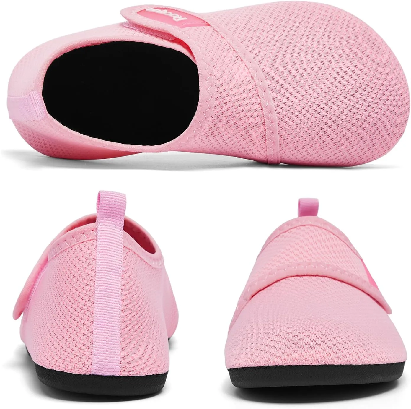 Racqua Toddler Kids Water Shoes Quick Dry Swim Shoes Lightweigh Beach Pool Aqua Shoes for Boy's Girl's (Toddler/Little/Big Kid)