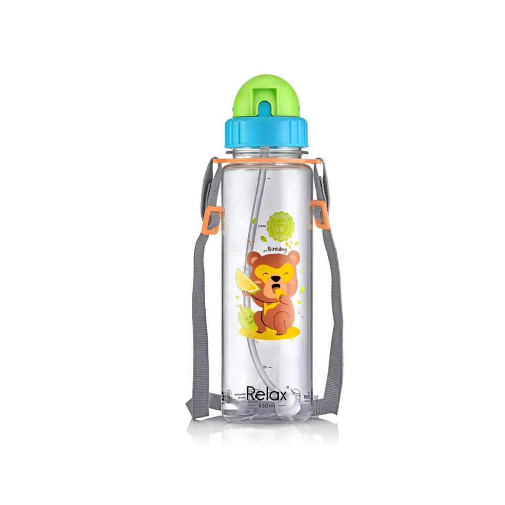 RELAX 550ML EDEN TRITAN KIDS WATER BOTTLE - BINTANG