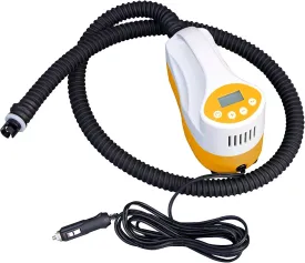 Solstice Watersports Automatic Electric Inflatables High Pressure Digital HPI Pump DC Accessory Outlet (1-16 PSI)